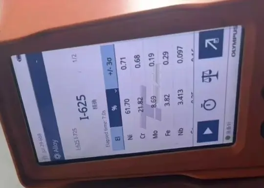 Alloy 625 OES
